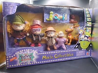 #ad Nickelodeon The Rugrats Movie Collectibles 5 Figure Set 1998 Mattel #69345 $52.99