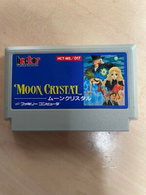 #ad Moon Crystal Nintendo Famicom FC NES Japan Import Bector HCT MS 017 Work Tested $1056.55