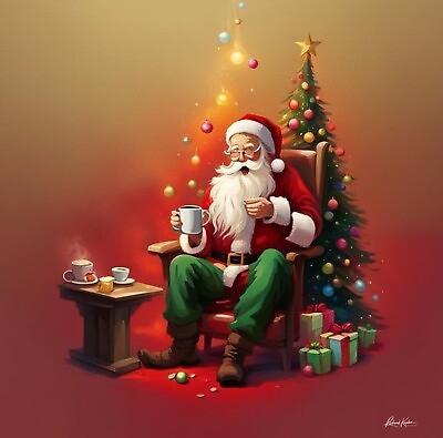 #ad Christmas Holiday 6 12x12 canvas print $31.50