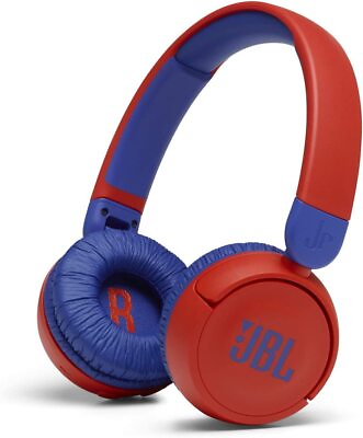 #ad JBL JR310BT Kids Wireless Bluetooth On Ear Headphones Red $49.95