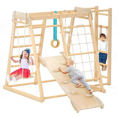 #ad Jungle Gym Toddler Climbing Toys Indoor Playground Climbing Toys for Toddle... $342.49