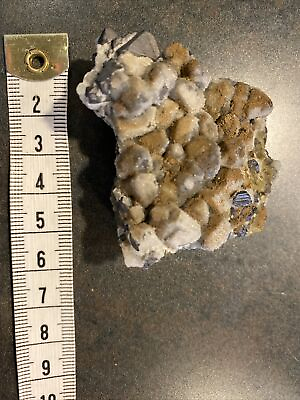 #ad Galena Quartz Pyrite Mineral Specimen 99g $25.00
