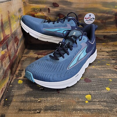 #ad BRAND NEW Altra Torin 6 Men’s Size 12 ‘Mineral Blue’ Running Shoes Zero Drop $108.98