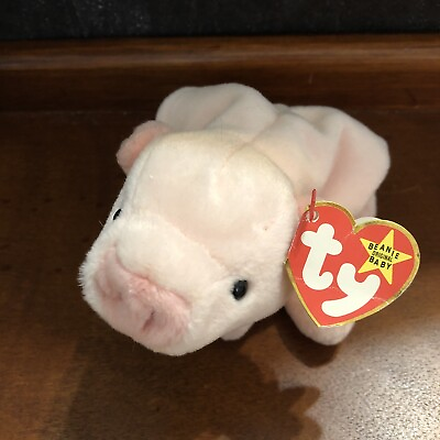 #ad TY Beanie Baby SQUEALER the Pig 8 inch $9.99