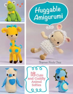 #ad Huggable Amigurumi: 18 Cute and Cuddly Animal Softies Paperback GOOD $6.13