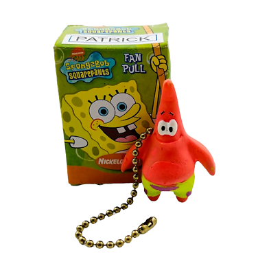 #ad #ad Nickelodeon Cartoon Retro SpongeBob SquarePants PATRICK Fan Pull Ornament NEW $7.49