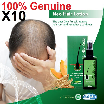#ad 10X NEO Hair Lotion Longer Root Treatment Nutrients Sideburns Thai Herbal 120 ml $299.00