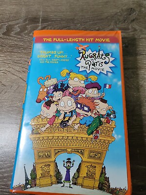 #ad Rugrats In Paris The Movie VHS. Nickelodeon $14.35