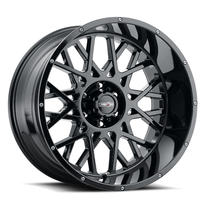 #ad Vision Off Road 20x12 Wheel Gloss Black 412 Rocker 8x6.5 51mm Aluminum Rim $212.99
