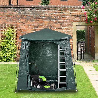 #ad Garden Bicycle Storage Foldable Tent Shed Kit Outdoor Storage Waterproof Shelter $62.70