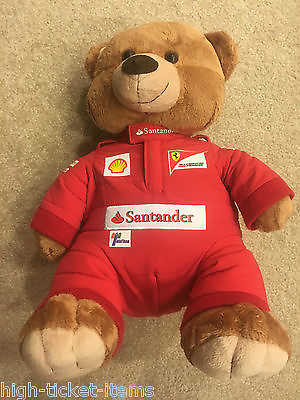 #ad #ad Genuine Ferrari Driver Teddy Bear The Official Product BRAND NEW for Collectors $98.99