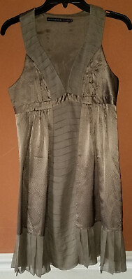 #ad Erica Davies Women Maxi Dress Sleeveless Size 2 Excellent condition $10.99