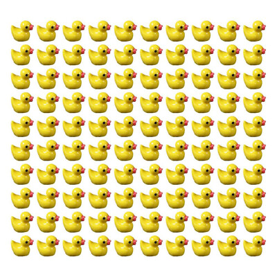 #ad Mini Yellow Rubber Ducks Miniature Resin Ducks Tiny Duckies Decor Gifts 100 200X $11.19