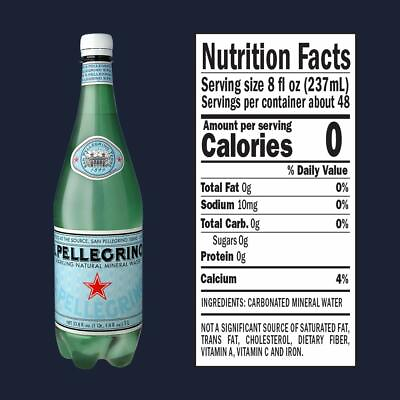 #ad San Pellegrino Sparkling Natural Mineral Water 25.4 Fl Oz Pack of 3 $24.95