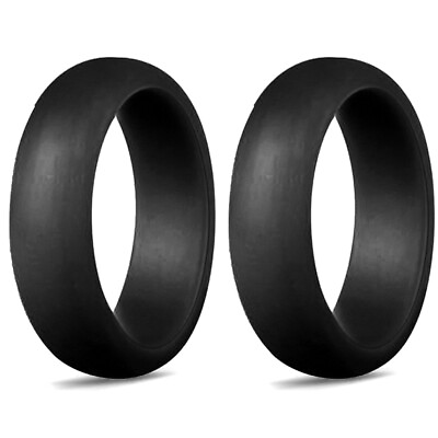#ad 5.7mm Popular for Men Women Silicone Cool Rings Silicone Wedding Ring1905 $6.88
