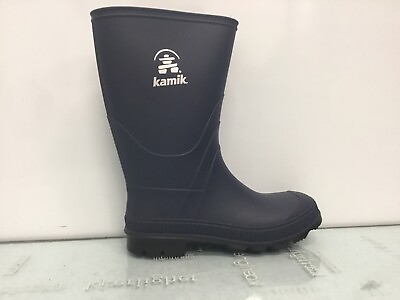 #ad Kamik Stomp Youth Kids Rubber Waterproof Rain Boots Size 4. $18.75