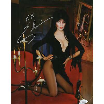 #ad Elvira Autograph 11x14 Photo Mistress of the Dark Signed JSA COA $119.99