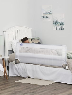 #ad Regalo Swing Down 54 Inch Extra Long Bed Rail Guard with 54 Inch White $29.34