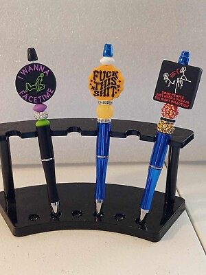 #ad assorted pen multiple styles black ink free shipping extra ink refill included $10.00