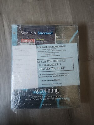 #ad college accounting book $70.00