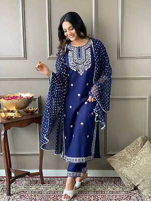 #ad Kurta Indian Wedding Dress Pakistani readymade salwar Kameez Wom Eid Dress $35.93