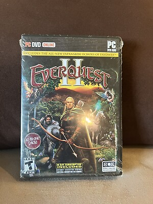 #ad EverQuest II 2 PC Sealed $25.00