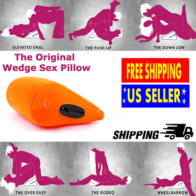 #ad #ad US Sex Pillow Aid Inflatable Love Position Cushion Couple Furniture Bounce Chair $14.74