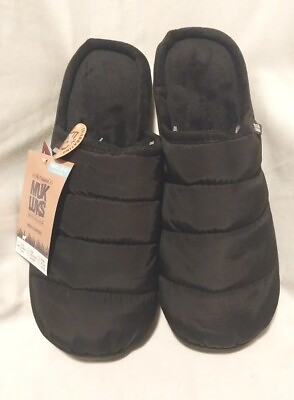 #ad Mens Small Size 8 9 Weather Proof Muk Luks Slippers $19.00