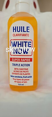 #ad 💯 AUTHENTIC Huile Eclaircissante White Now Lightening Super Rapid Oil 125ml. $19.99