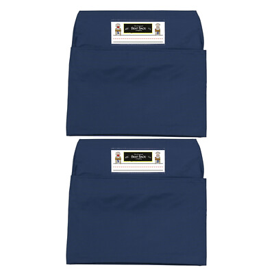 #ad Seat Sack® Seat Sack Large 17 inch Chair Pocket Blue Pack of 2 SSK00117B... $44.99