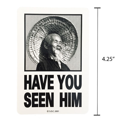 #ad Powell Peralta Animal Chin Have You Seen Him Bones Brigade Sticker 4quot; 4 Colors $3.95