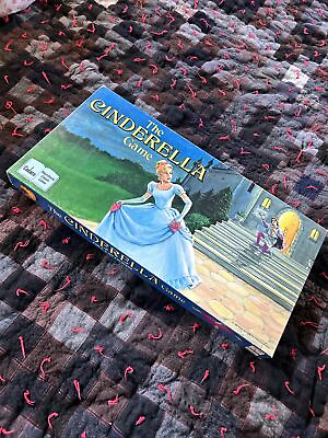 #ad 1988 The Cinderella Board game by Cadaco $15.00