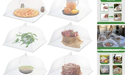 #ad Simply Genius 6 pack Large and Tall 17x17 Pop Up Mesh Food 6 Large 17”x17” $25.63