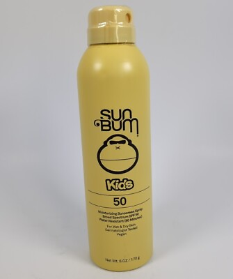 #ad Sun Bum Kids Moisturizing Sunscreen Spray SPF 50 6 oz Exp 10 24 Sealed $9.49