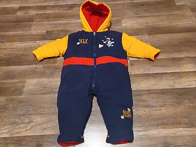 #ad #ad Vintage 2002 Nickelodeon Jr Blue#x27;s Clues Baby Infant Full Snowsuit 18 Months $20.00
