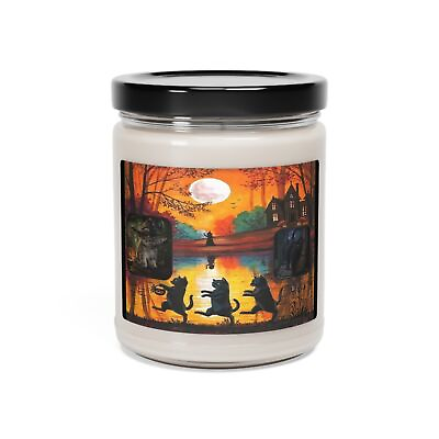 #ad Scented Soy Candle Halloween $15.99