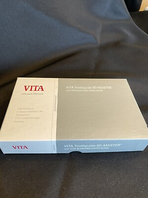 #ad VITA 100% Original 3D Master Authentic Tooth ShadeGuide W Bleach Shades GERMANY $179.00