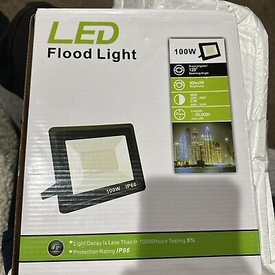 #ad LED Flood Light 10W 200W Watt Spotlight Security Yard Garden Outdoor IP66 Lamps $34.99