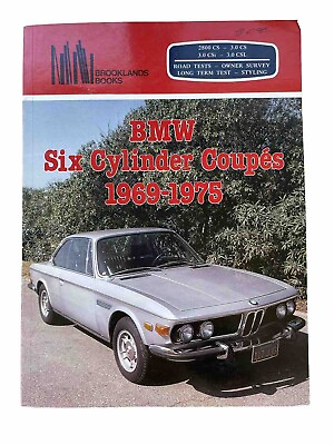 #ad BMW Six Cylinder Coupes 1969 1975 BROOKLANDS BOOKS England Softcover Manual $19.49