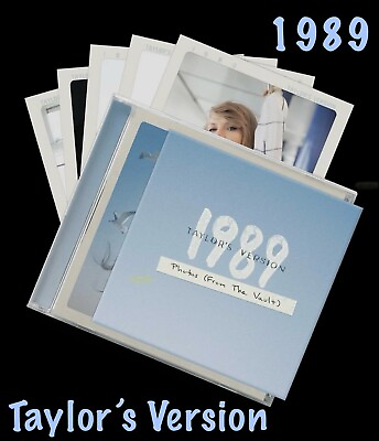 #ad Taylor Swift 1989 Taylor#x27;s Version Crystal Skies Blue ✨Deluxe ✨CD $29.99