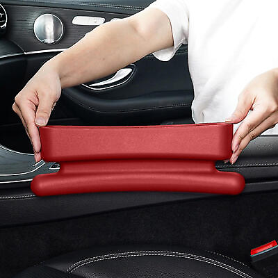 #ad Car Seat Side Pocket Organizer Crevice Gap Filler Storage Box Auto Accessories $24.19