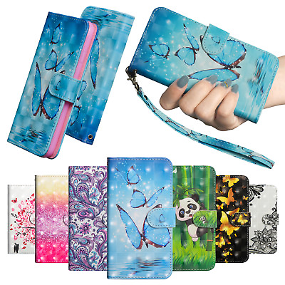 #ad For Samsung Galaxy Note 9 Cute Pattern Leather Flip Card Wallet Case Stand Cover $6.99