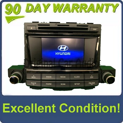 #ad 2015 2018 Hyundai Tucson OEM CD SAT Bluetooth Radio Receiver 96180 D31004X $117.90