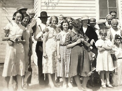 #ad Z6 Photograph Last Day Of School 1935 5 Five Mile School Kids Class Photo $14.50