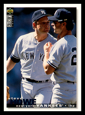 #ad 1995 Collector#x27;s Choice Steve Howe #522 New York Yankees NM MINT $2.00