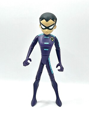 #ad Mattel The Batman Shadow Tek Ultra Robin Purple 6quot; Teen Titans Figure $18.25
