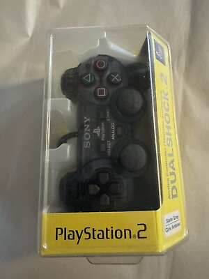 #ad ORIGINAL Sony DualShock 2 Slate Gray Controller PlayStation 2 PS2 2002 NEW $90.00