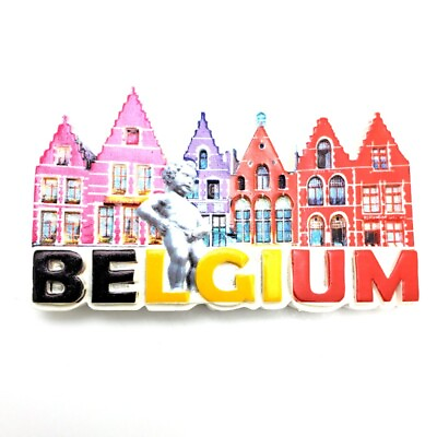 #ad Brussels Belgium Magnet Fridge Magnet Travel Souvenir Tourist Bruxelles Europe $4.49