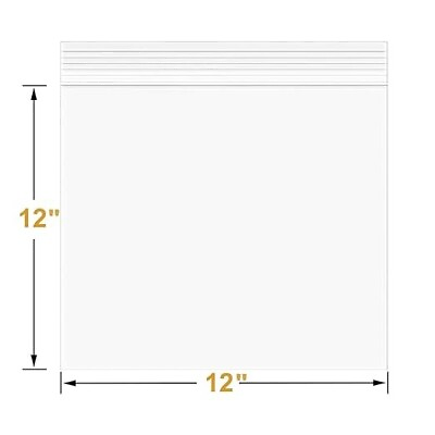 #ad Reclosable 12x12 Bags Vented $80.00