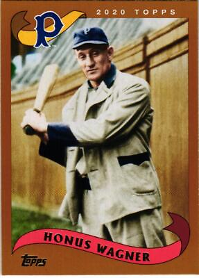 #ad 2020 Topps Archives 262 Honus Wagner Pittsburgh Pirates $1.60